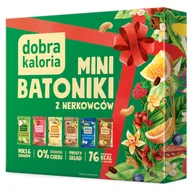 Batoniki - Dobra Kaloria Mini batoniki z nerkowców Mix smaków 102 g - słodycze lub przekąska - miniaturka - grafika 1