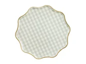 Obrusy i serwetki - Talerzyki kratka 23cm - miniaturka - grafika 1