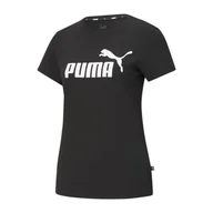 Koszulki i topy damskie - Puma, Koszulka damska, ESS Logo Tee, czarna (58677401), rozmiar L - miniaturka - grafika 1