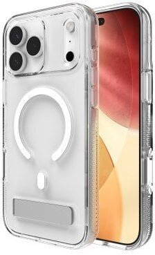 Zagg Crystal Palace Snap KS - etui z podstawką do iPhone 17 Pro Max kompatybilne z MagSafe clear