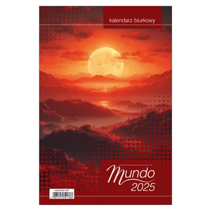 Kalendarz Biurkowy - 2025 - MUNDO - Kalendarze - miniaturka - grafika 1