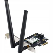 Pozostałe akcesoria sieciowe - ASUS Karta sieciowa PCI-E WiFi 7 PCE-BE6500 - miniaturka - grafika 1