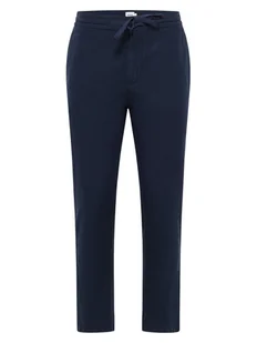 Mustang Chinosy Milano 1016436 Granatowy Tapered Fit - Spodnie męskie - miniaturka - grafika 1