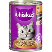 Mokra karma dla kotów - Whiskas Adult 1+ w sosie 12 × 400 g Drób - miniaturka - grafika 1