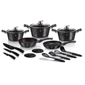 Zestawy garnków i patelni - Berlinger Haus Lumarko Berlingerhaus Bh-6920 Carbon Pro BH-6920 Kinghoff - miniaturka - grafika 1