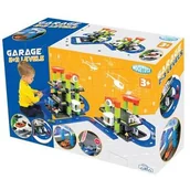 Mały majsterkowicz - Mochtoys Nowoczesny Mega Garaż 2+3 Poziomy Parking Samochodzik Znaki Drogowe 12013 - miniaturka - grafika 1