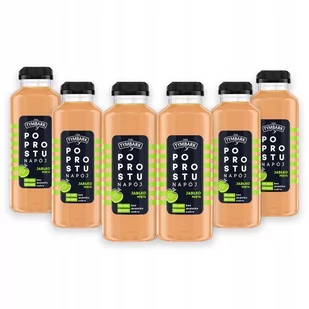 Tymbark Po prostu Napój jabłko mięta 400 ml x 6 sztuk - Soki i napoje niegazowane - miniaturka - grafika 1
