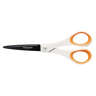 Fiskars 389336 nożyczki do skórek NON Stick Titanium, 18 cm 389336 - Nożyczki - miniaturka - grafika 1