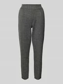 Spodnie damskie - Spodnie materiałowe ze szwami działowymi model ‘KATE’ - miniaturka - grafika 1