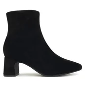 Botki damskie - Botki Clarks Fernie Zip 26182936 Czarny - miniaturka - grafika 1