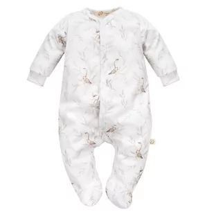 YOSOY Rampers niemowlęcy organic cotton Gooses 56 - Rampersy - miniaturka - grafika 1