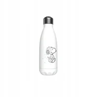 Bidony dla dzieci - SNOOPY bidon, butelka metalowa 500ml lekka i trwała BPA free PIĘKNA - miniaturka - grafika 1