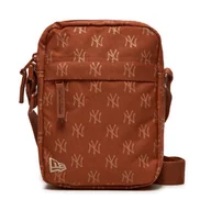 Torby męskie - Saszetka New Era Monogram Side Nyy 60503775 Brązowy - miniaturka - grafika 1