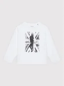 Bluzki damskie - Pepe Jeans Bluzka Brenda PG502918 Biały Regular Fit - miniaturka - grafika 1