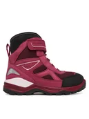 Buty dla dziewczynek - ECCO Śniegowce Snow Mountain 71031361354 Bordowy - miniaturka - grafika 1