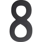 Numery na dom - Metro Cyfra czarna matowa 8 50 mm - miniaturka - grafika 1