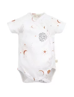 Yosoy Body niemowlęce z krótkim rękawem bawełna organiczna Sky Stars, Rozmiar: 56 - Body dla niemowląt - miniaturka - grafika 1