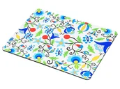 Podkładki pod mysz - Podkładka Pod Mysz Folk - Wzory Kaszubskie - Biała - miniaturka - grafika 1