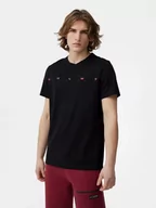 Koszulki męskie - Koszulka Męska 4F Sportowa T-Shirt Bawełna M - miniaturka - grafika 1