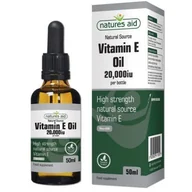Witaminy i minerały - Natures AID AID WITAMINA E 20.000IU OIL 50ML - miniaturka - grafika 1