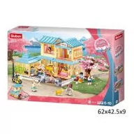 Klocki - Klocki Sluban Dziewczynka Domek japoński 1021el. 185802 GAZELO - miniaturka - grafika 1