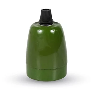Oprawka Porcelanowa Zielona V-TAC VT-799 5 Lat Gwarancji - Lampy sufitowe - miniaturka - grafika 1