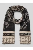 Apaszki i szaliki damskie - Szal z nadrukiem z logo - Joop! - miniaturka - grafika 1