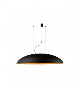 Nowodvorski Lampa wisząca kompozytowa elipsa CANOE 40W 5x E27 wys. 250cm czarny 7926 - Lampy sufitowe - miniaturka - grafika 1