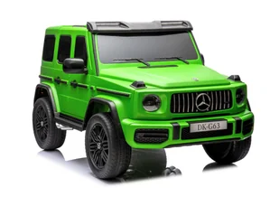 Auto Na Akumulator Mercedes G63 XXL Zielony Lakierowany 4x4 - Tory, garaże, parkingi - miniaturka - grafika 1