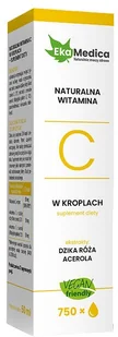 EkaMedica Naturalna witamina C w kroplach, 50ml - Witaminy i minerały - miniaturka - grafika 1