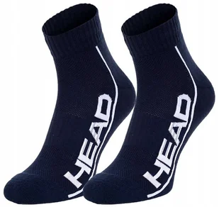 Head Skarpetki Skarpety Quarter Granat 43-46 2szt - Skarpetki męskie - miniaturka - grafika 1