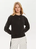 Bluzy damskie - Guess Bluza W4YQ17 KC8I0 Czarny Regular Fit - miniaturka - grafika 1