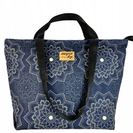 Torby i wózki na zakupy - Torebka torba damska shoper torebki do pracy turystyczna sportowa na zakupy - miniaturka - grafika 1