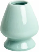 Kuchnie świata - Stojak na miotełkę chasen do matchy, porcelanowy 6cm - miętowo-zielony - miniaturka - grafika 1