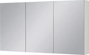 Biała matowa szafka wisząca z lustrem 65x120 Victa  - Szafki łazienkowe - miniaturka - grafika 1