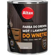 Farby i impregnaty do drewna - Farba do drewna, mdf, laminat 750 ml szary ALTAX - miniaturka - grafika 1