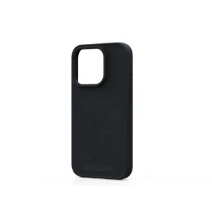 Njord byELEMENTS Suede Etui zamszowe do iPhone 15 Pro z MagSafe - Czarne - Etui i futerały do telefonów - miniaturka - grafika 6