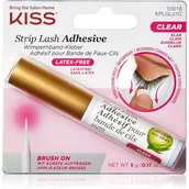 Akcesoria i kosmetyki do stylizacji brwi - KISS Klej do rzęs przezroczysty Strip Lash Adhesive Clear 5 g - miniaturka - grafika 1