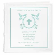 Albumy fotograficzne - Album na zdjęcia z nadrukiem dla chłopca na komunię - miniaturka - grafika 1