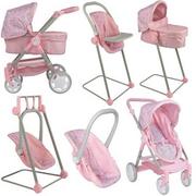 Wózki dla lalek - Zapf Creation Baby Annabell Wózek wielofunkcyjny 6w1 1423624 Zapf 1423624 - miniaturka - grafika 1
