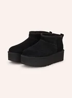 Botki damskie - Ugg Botki Na Platformie Classic Ultra Mini Platform schwarz - UGG - miniaturka - grafika 1