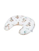 Poduszki do karmienia - Bonjour Cherie Rogal bawełniany 50x65cm Koniki minky Bleached sand - miniaturka - grafika 1