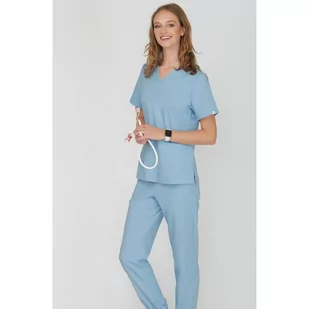 Bluza Medyczna Emily Dream Blue Rozmiar: S - Odzież medyczna - miniaturka - grafika 1
