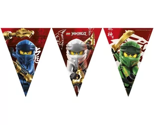 Procos Baner flagi Lego Ninjago - cm - 1 szt. 92243 - Urodziny dziecka - miniaturka - grafika 1