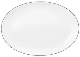 SELTMANN LIDO BLACK LINE Owalny półmisek 35 x 24 cm - Miski i półmiski - miniaturka - grafika 1
