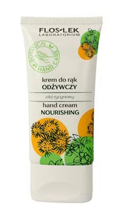 Flos-Lek Floslek Hand Care Botanical Krem do rąk odżywczy Olej Rycynowy 50ml - Kremy i maski do rąk - miniaturka - grafika 1