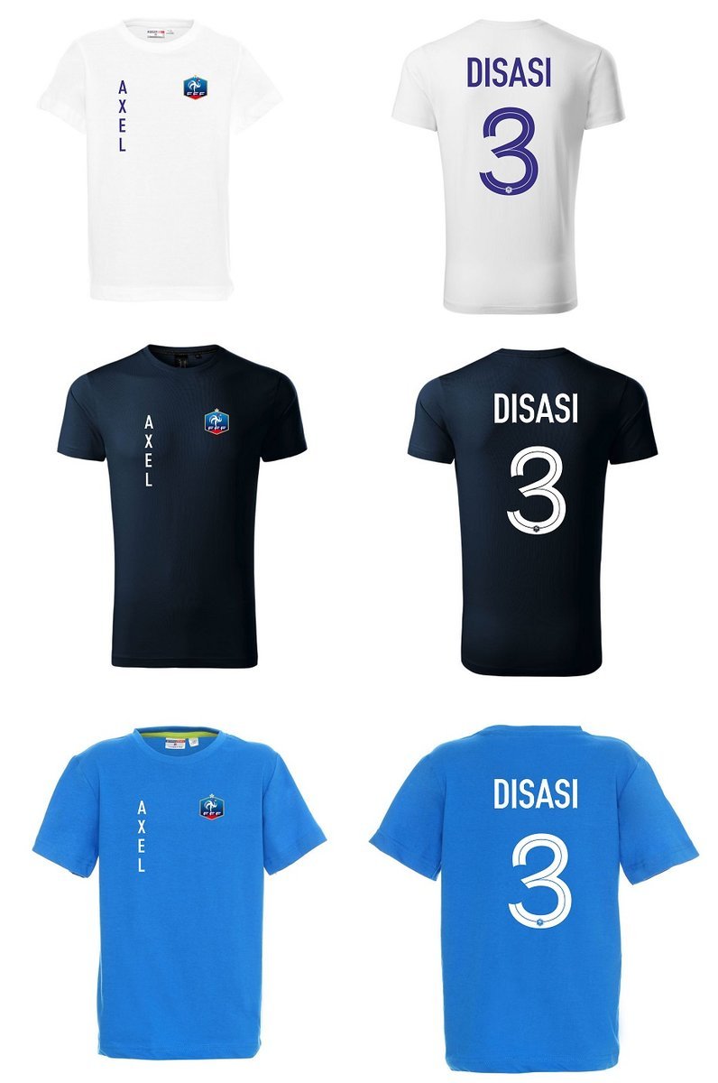 Koszulka Francja AXEL DISASI 3 jr