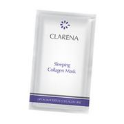 Maseczki do twarzy - Clarena Sleeping Collagen Mask Maska Z Kolagenem - miniaturka - grafika 1