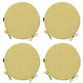 Poduszki na krzesła - Zestaw Poduszek Na Krzesło Okrągłe Dalia 40 556 (4 Szt.) - miniaturka - grafika 1