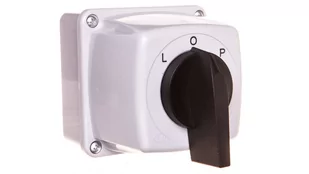 Elektromet Łącznik krzywkowy ŁUK 25-43E L-O-P w obudowie IP44 952542 - Wyłączniki światła i elektryczne - miniaturka - grafika 1